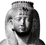 Alabaster statue from Karnak. Cairo Museum