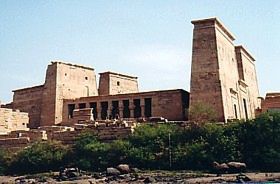 temple of Isis on the Island of Philae